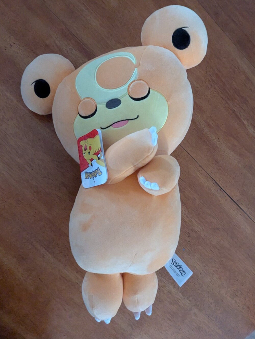 ✨ NWT Pokémon 18" Sleeping Teddiursa Plush ✨